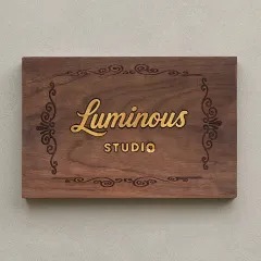 Gravírovaná drevená tabuľa – ukážka projektu