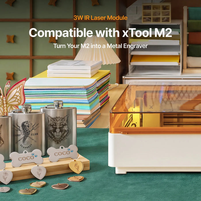 3W IR modul spolu so strojom xTool M2